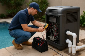 commercial pool heater installation Melbourne