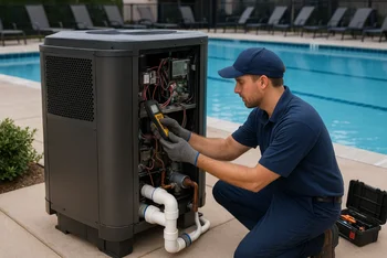 commercial pool heating cost Melbourne