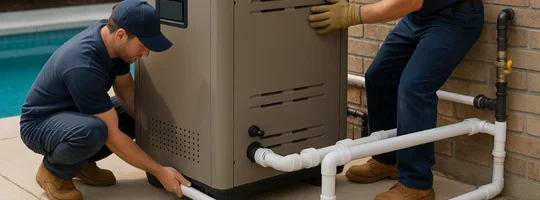 gas pool heating experts Melbourne