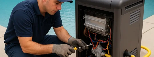 gas pool heating system Melbourne